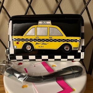Betsey Johnson Taxi Cab Wallet/Wristlet